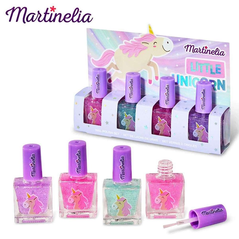 Martinelia - Little Unicorn Nail Polish Set - 4pcs