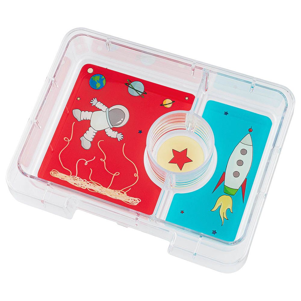 Yumbox - Rocket 3 Compartments Snack Tray