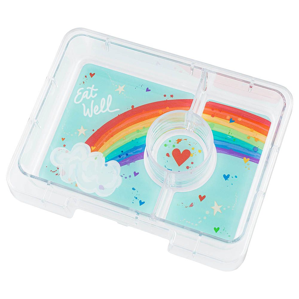 Yumbox - Rainbow 3 Compartments Snack Tray