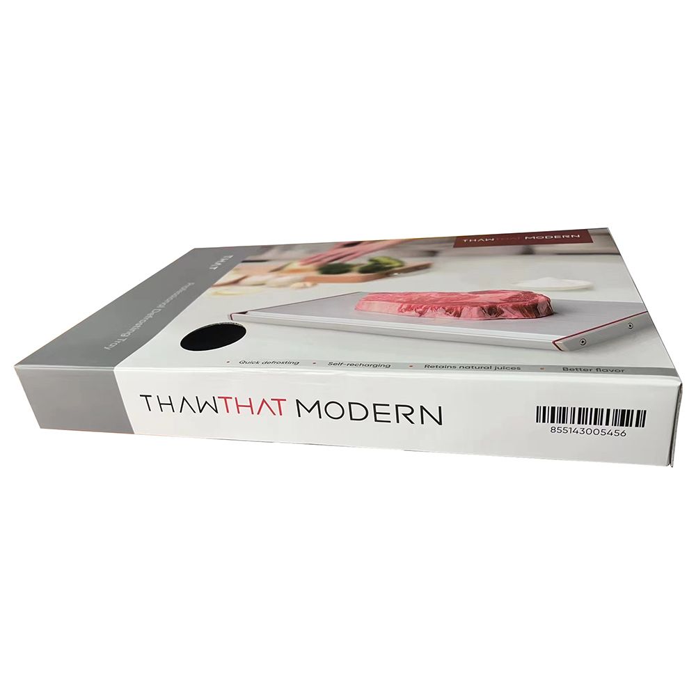 That! Inventions - Thawthat! Modern Defrosting Tray - Silver