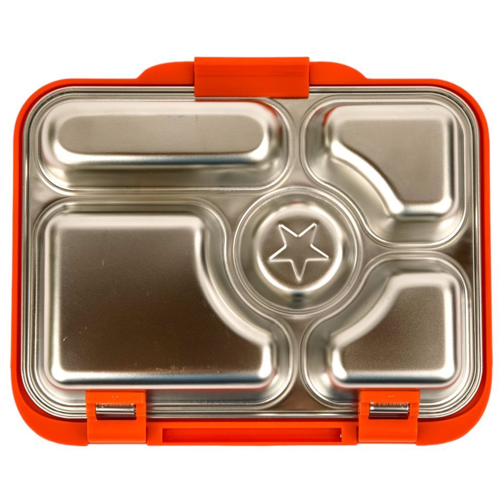 Yumbox - Presto 5 Compartment Bento Lunch Box - Tango Orange