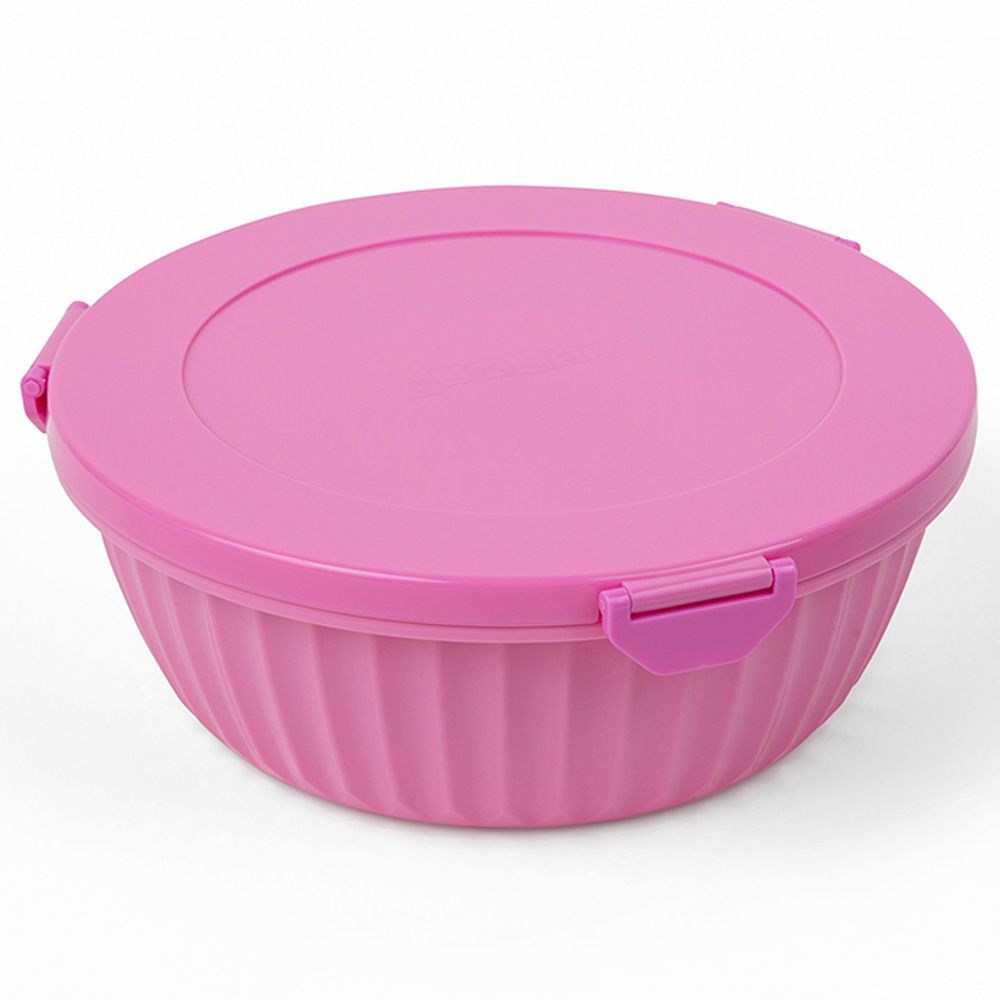 Yumbox - 3 Part Divider Poke Bowls - Guava Pink