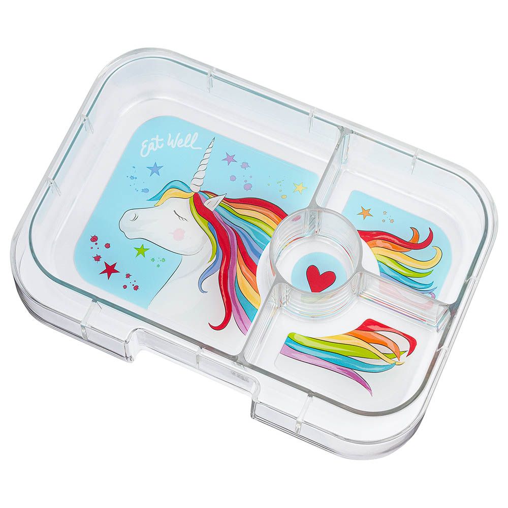 Yumbox - Magical Unicorn Panino 4 Compartments Tray