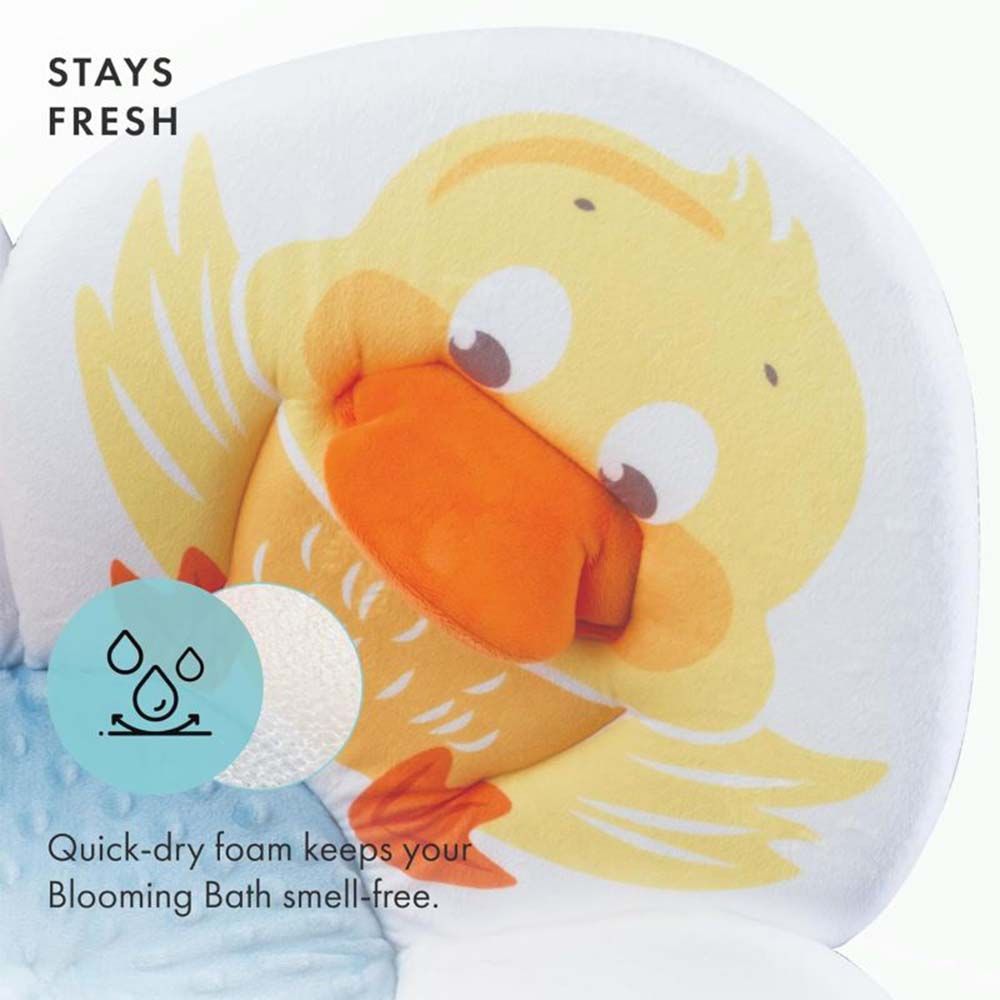 Blooming Bath - Duckling Baby Bath Seat - Yellow