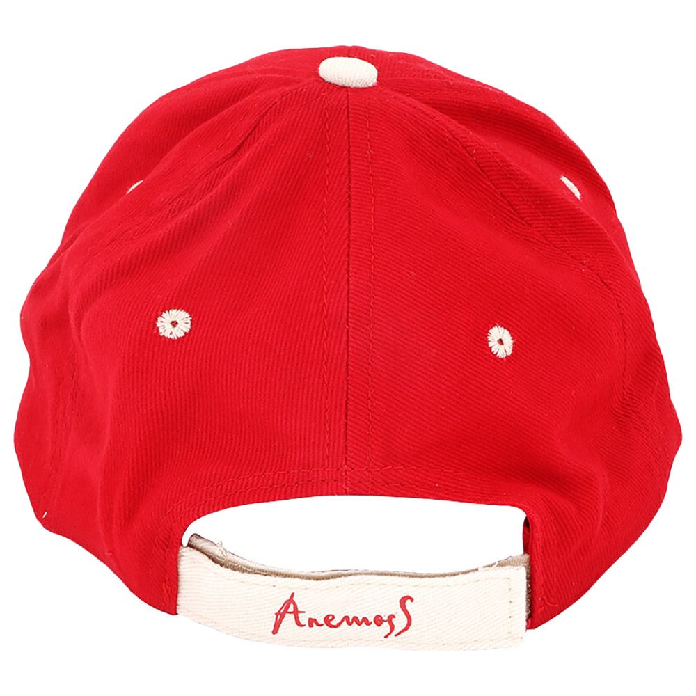 Anemoss - Anchor Detail Cap - Red