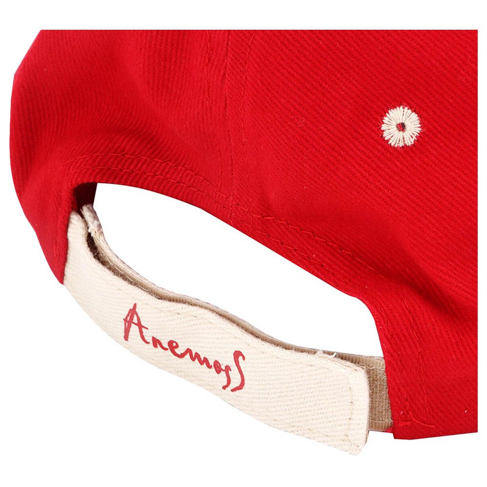 Anemoss - Anchor Detail Cap - Red