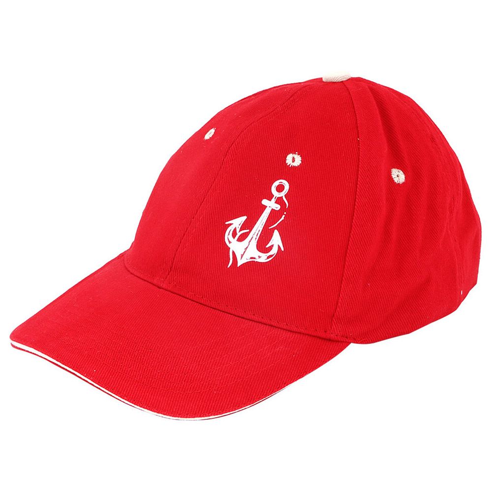 Anemoss - Anchor Detail Cap - Red