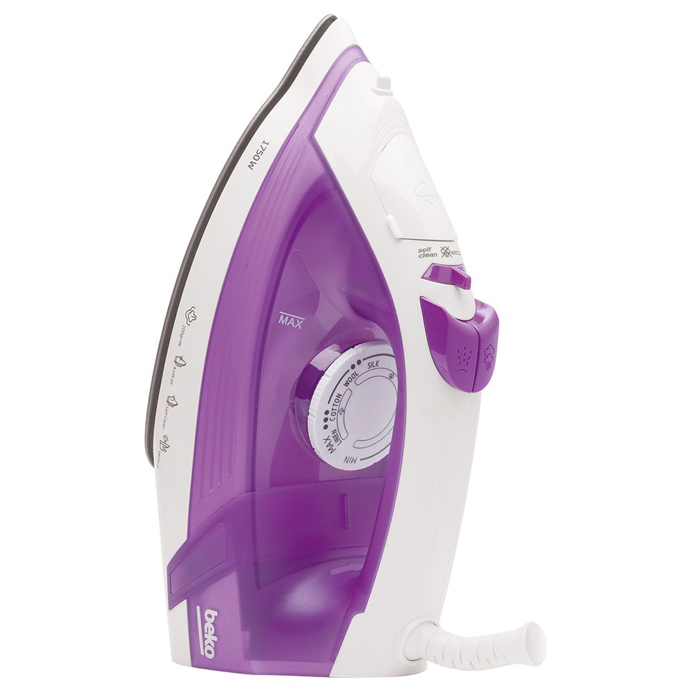 Beko - Steam Iron - Purple/White - 1750 W