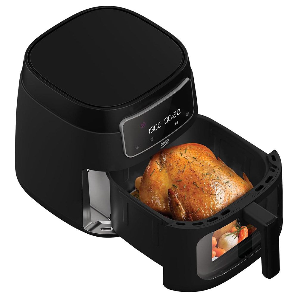 Beko - ExpertFry Hot Air Fryer XXL - Black - 7.6 L