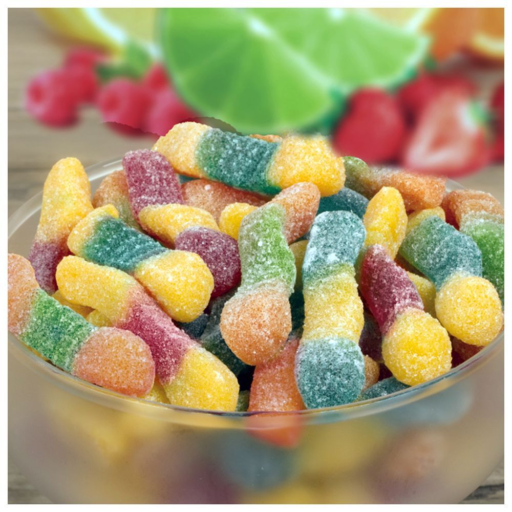 Haribo - Fizz Worms Gummy Candy - 70 g