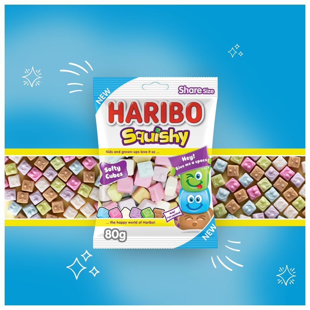 Haribo - Squishy Gummy Candy - 80 g