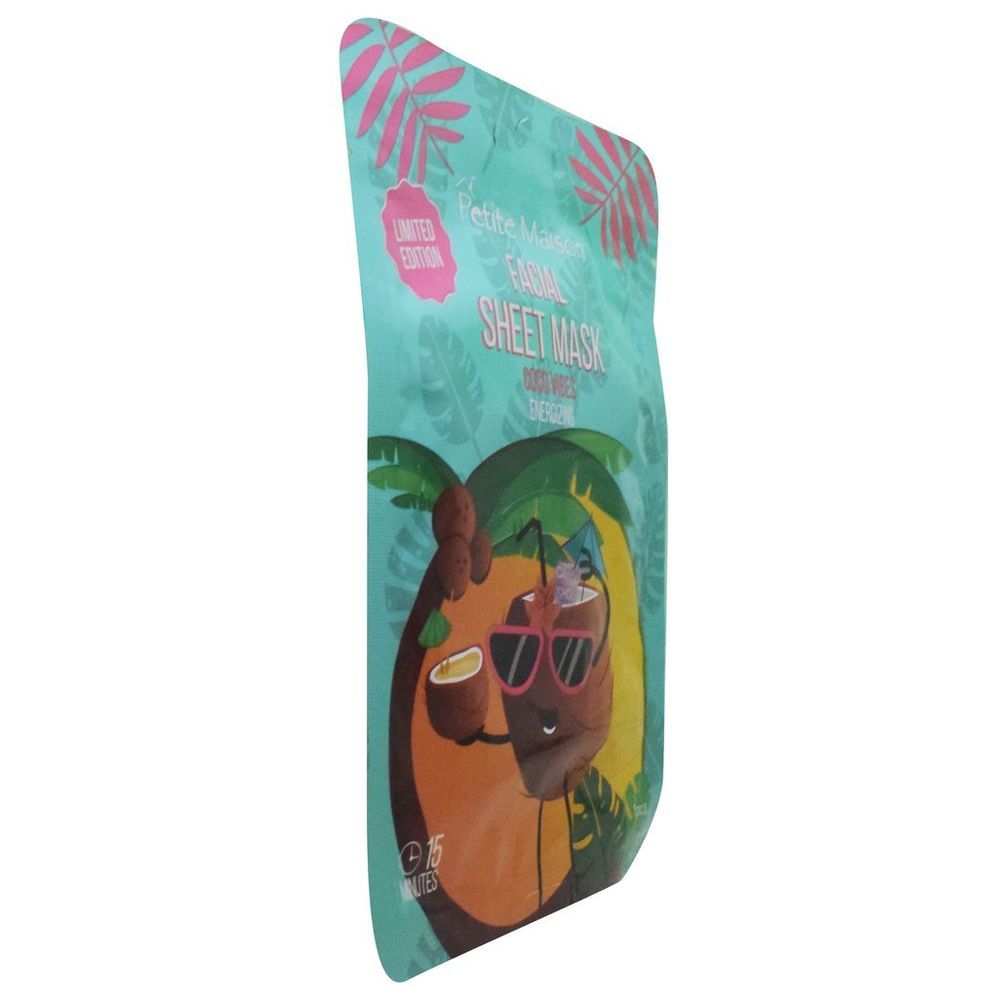 Petite Maison - Coco Vibes Facial Sheet Mask - Energizing - 20ml