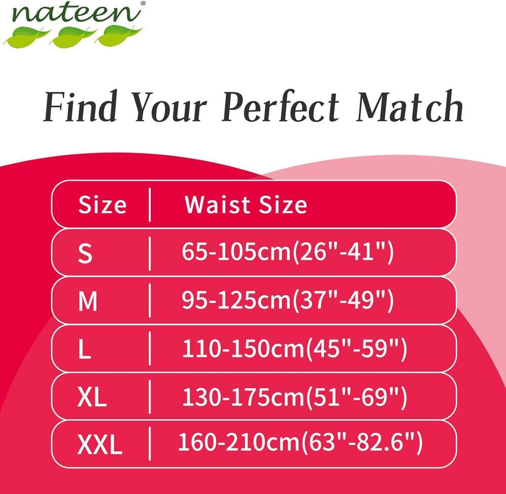 Nateen - Maxi Ultra Combi Incontinence Adult Diapers - XL - 10 Pcs