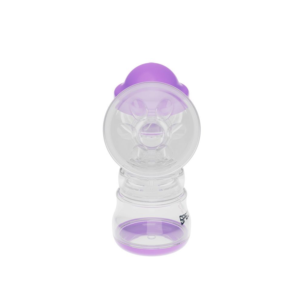 Spectrum - Manual Breast Pump - Purple/Clear