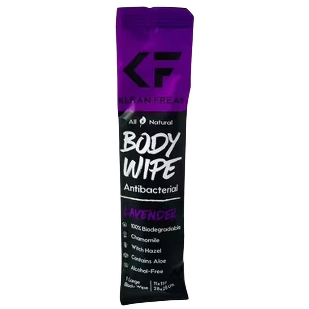 Klean Freak - Body Wipes - Single Sachet - Lavender