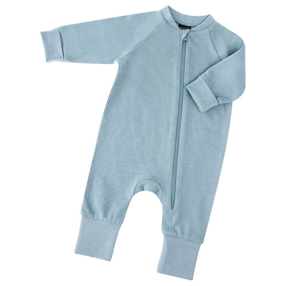 Mjolk - Sleep And Play Jumpsuit - Baby Blue