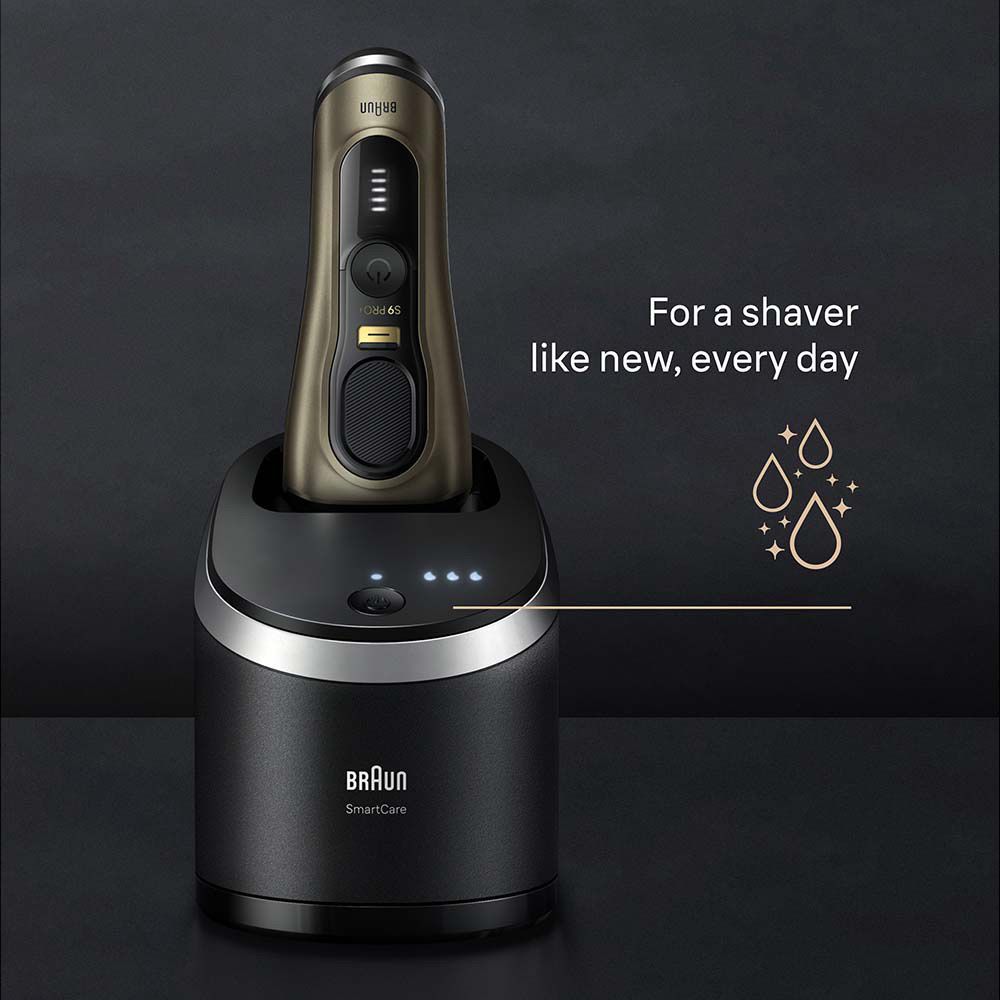 Braun - Series 9 Pro Plus Electric Shaver Kit - Gold/Black