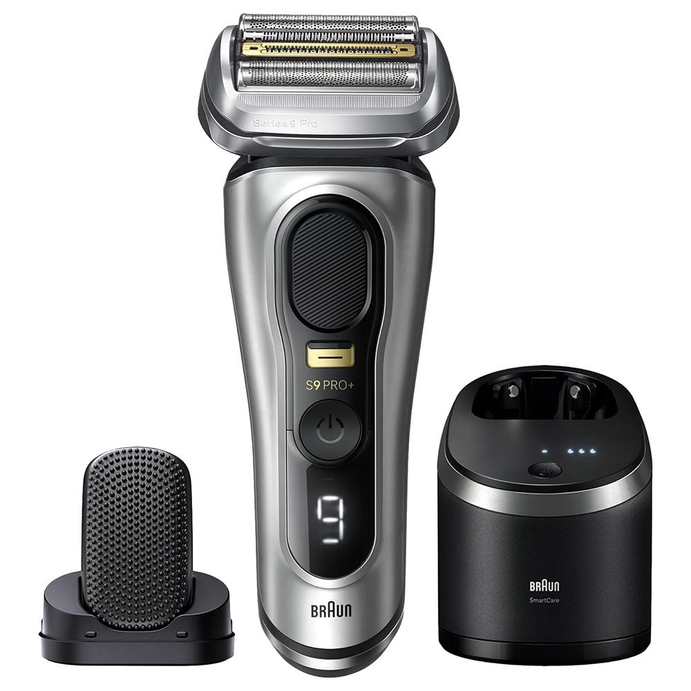 Braun - Series 9 Pro Plus Electric Shaver Kit - Silver/Black