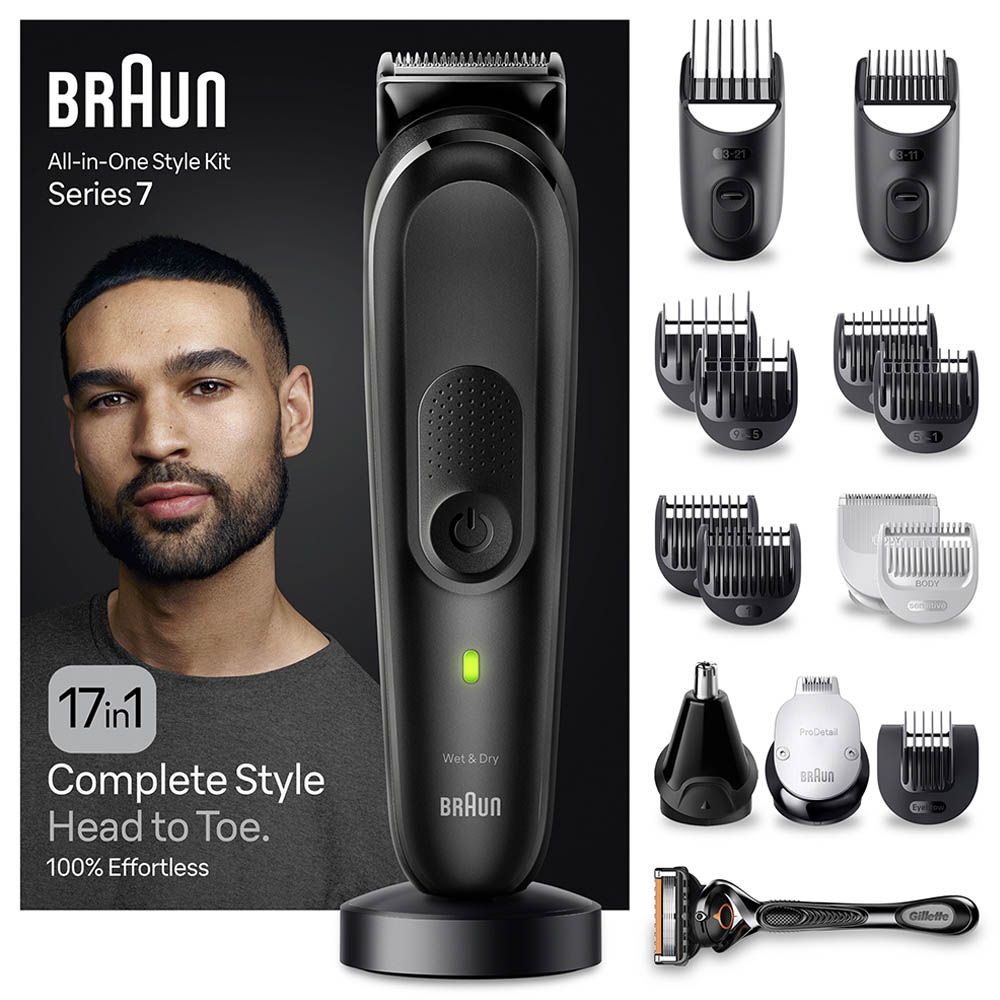 Braun - Series 7 17-in-1 Style Kit - Black