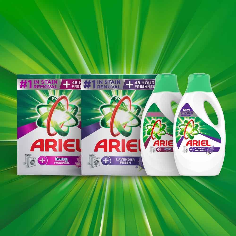 Ariel - Automatic Downy Laundry Detergent Liquid Gel, 1.8L 