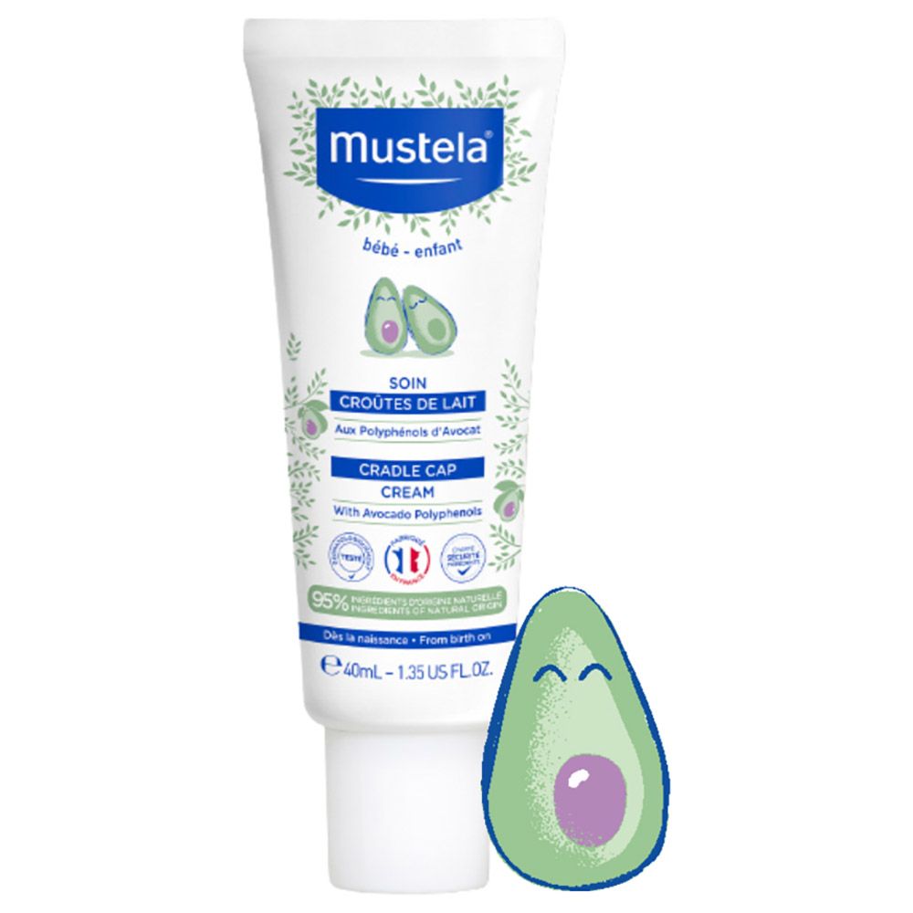 Mustela - Cradle Cap Cream, 40ml