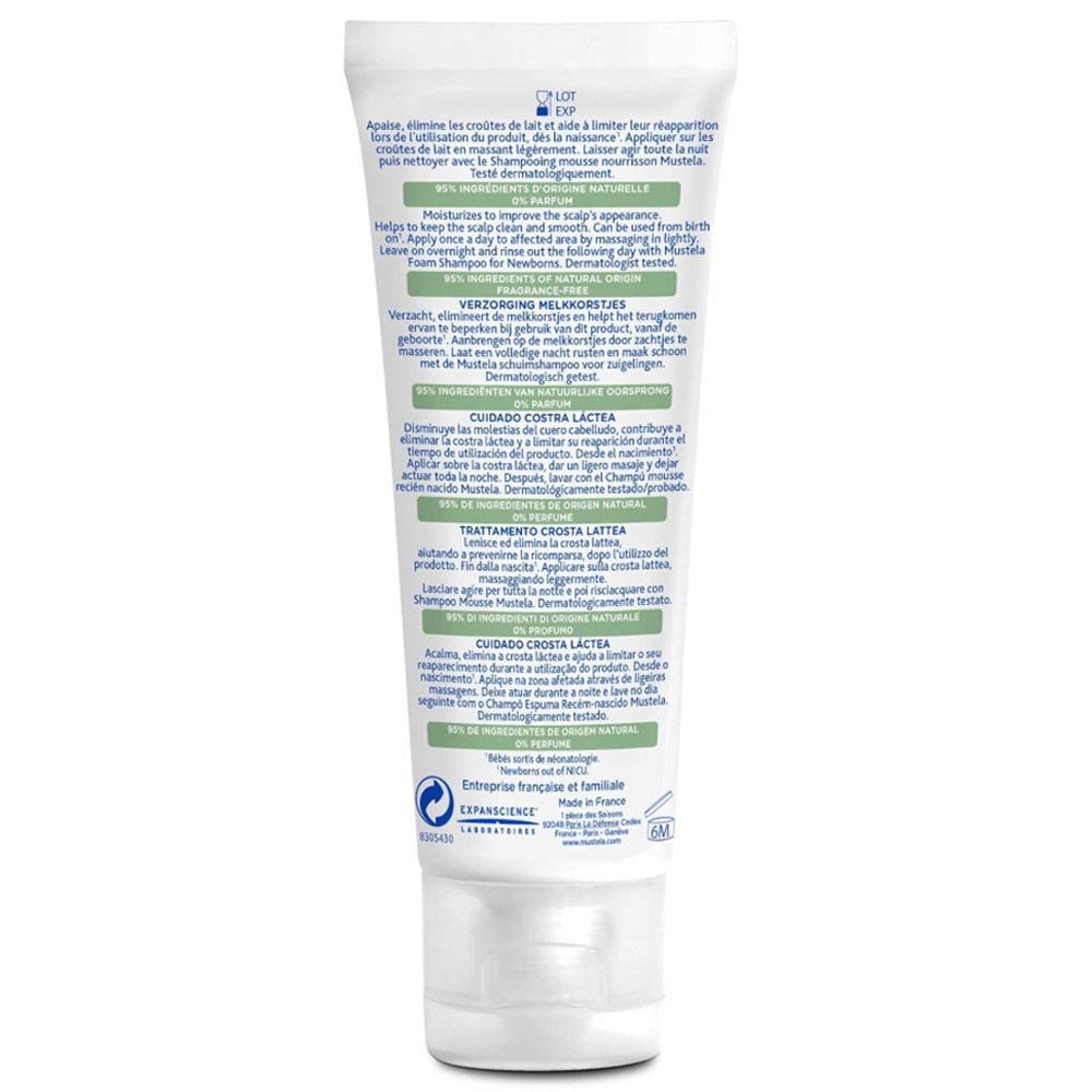 Mustela - Cradle Cap Cream, 40ml