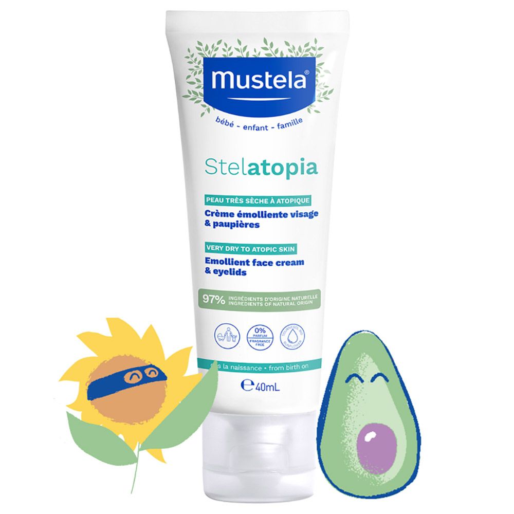 Mustela - Stelatopia Emollient Cream, 40ml