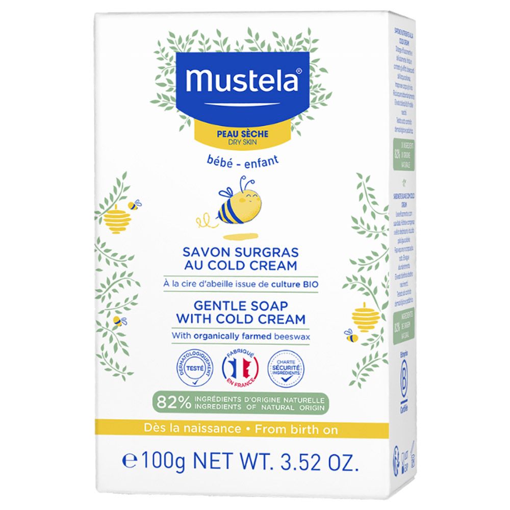 Mustela - Gentle Soap With Cold Cream Nutri Protective 100g