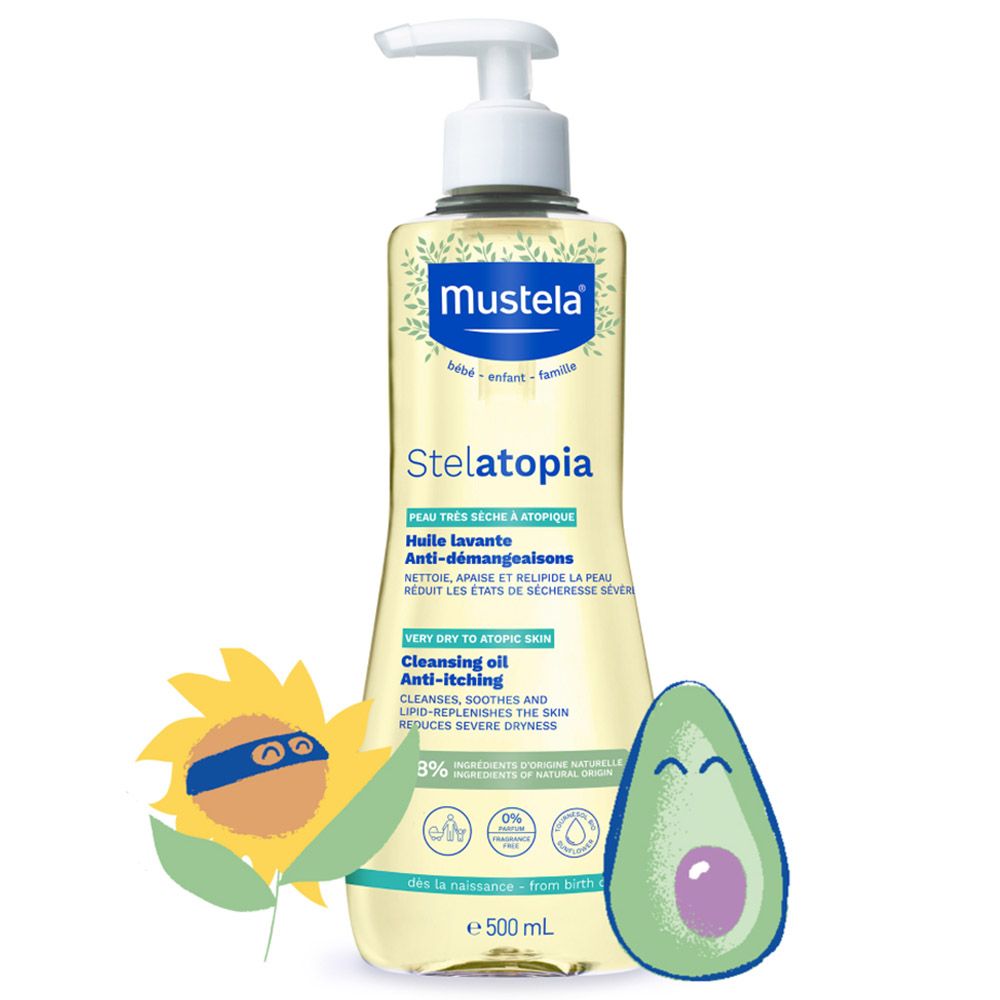 Mustela - Stelatopia Cleansing Oil 500ml