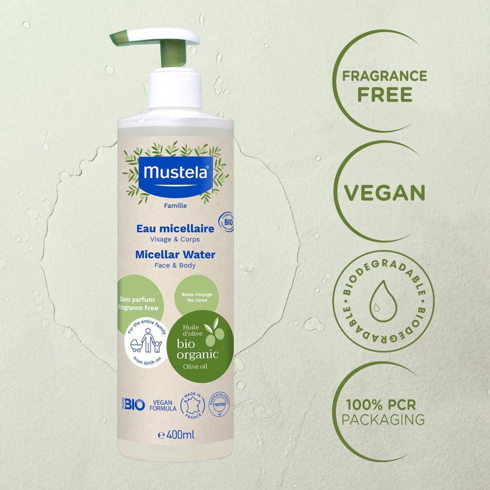 Mustela - Bio Organic Micellar Water - 400 ml