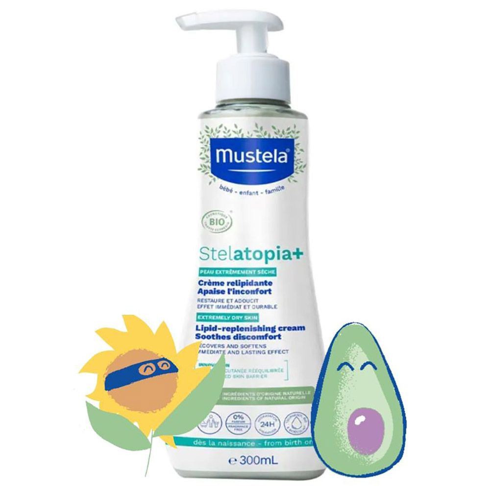 Mustela - Stelatopia+ Lipid Replenishing Cream - 300ml