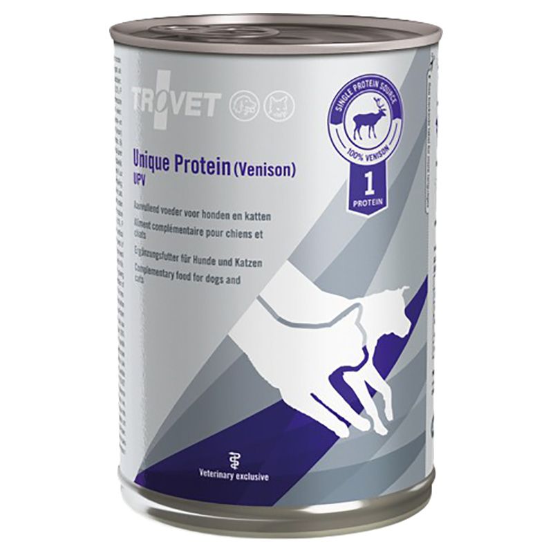 Trovet - Unique Protein Venison Dog & Cat Wet Food - 400 g