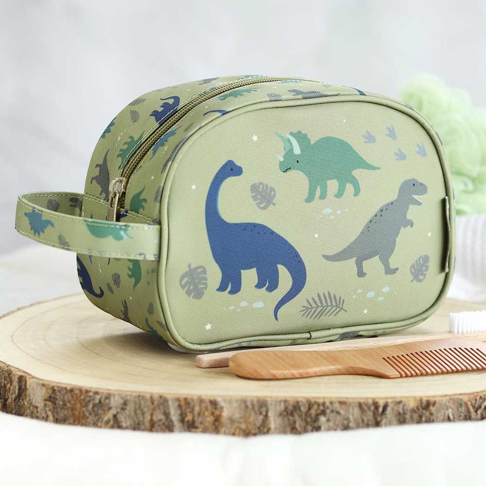 A Little Lovely Company - Toiletry Bag - Dinosaurs