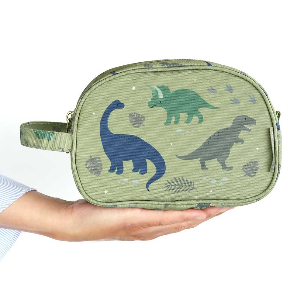 A Little Lovely Company - Toiletry Bag - Dinosaurs