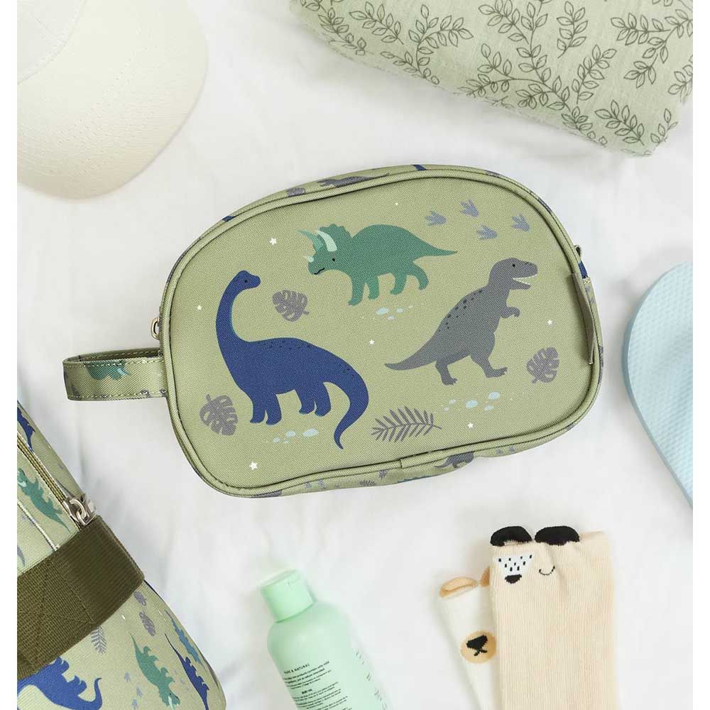 A Little Lovely Company - Toiletry Bag - Dinosaurs