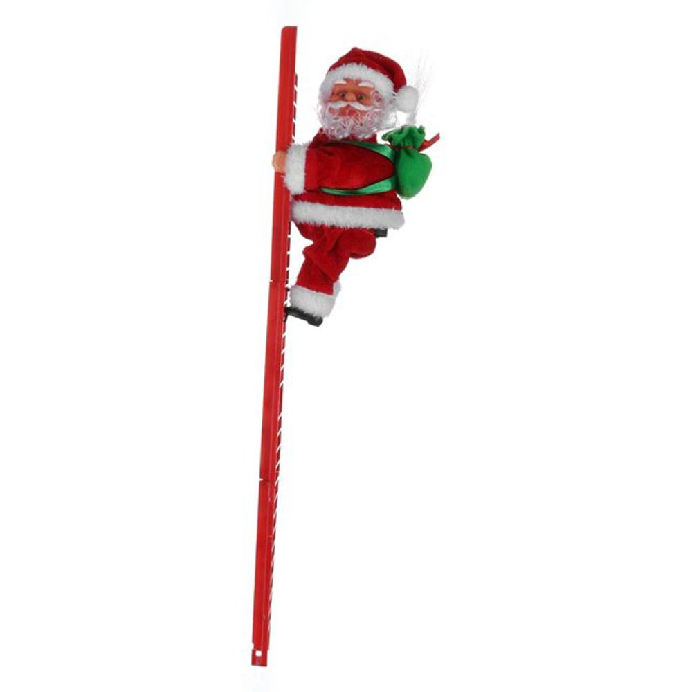 Galaxy Bubbles - Santa Claus Straight Climbing Ladder Rope Christmas Decoration