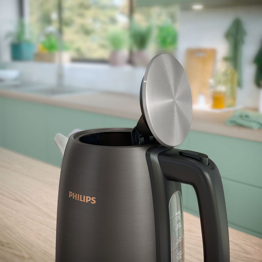 Philips - 5000 Series Kettle - Black/Copper