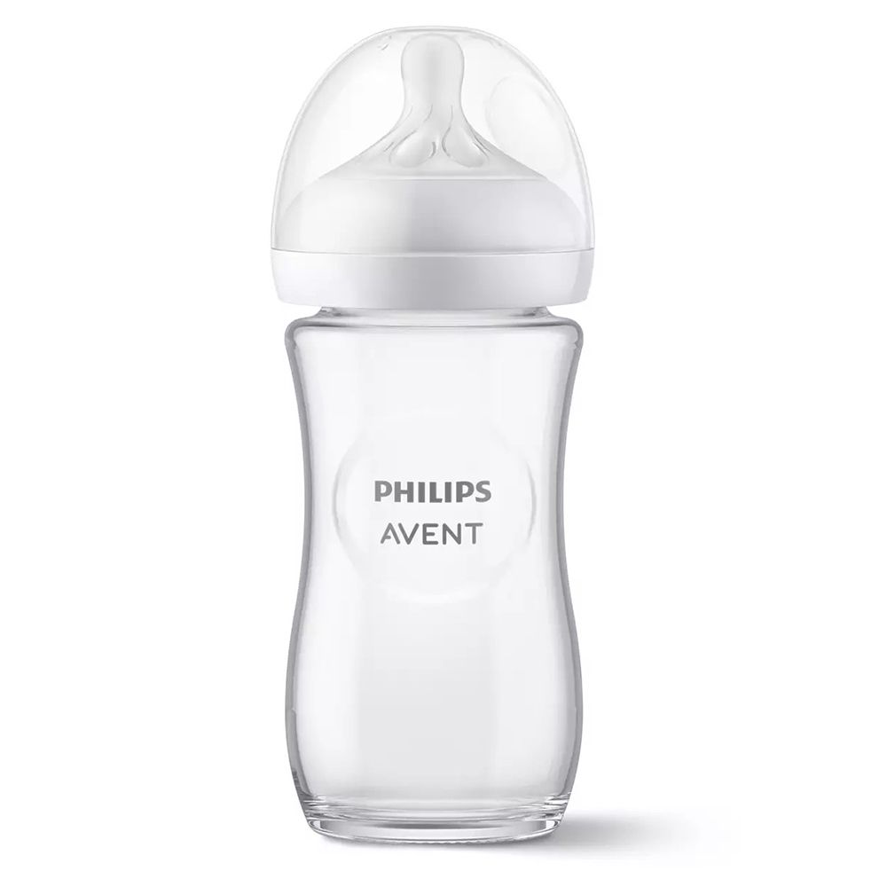 Philips - Avent Natural 3.0 Feeding Glass Bottle - 240 ml