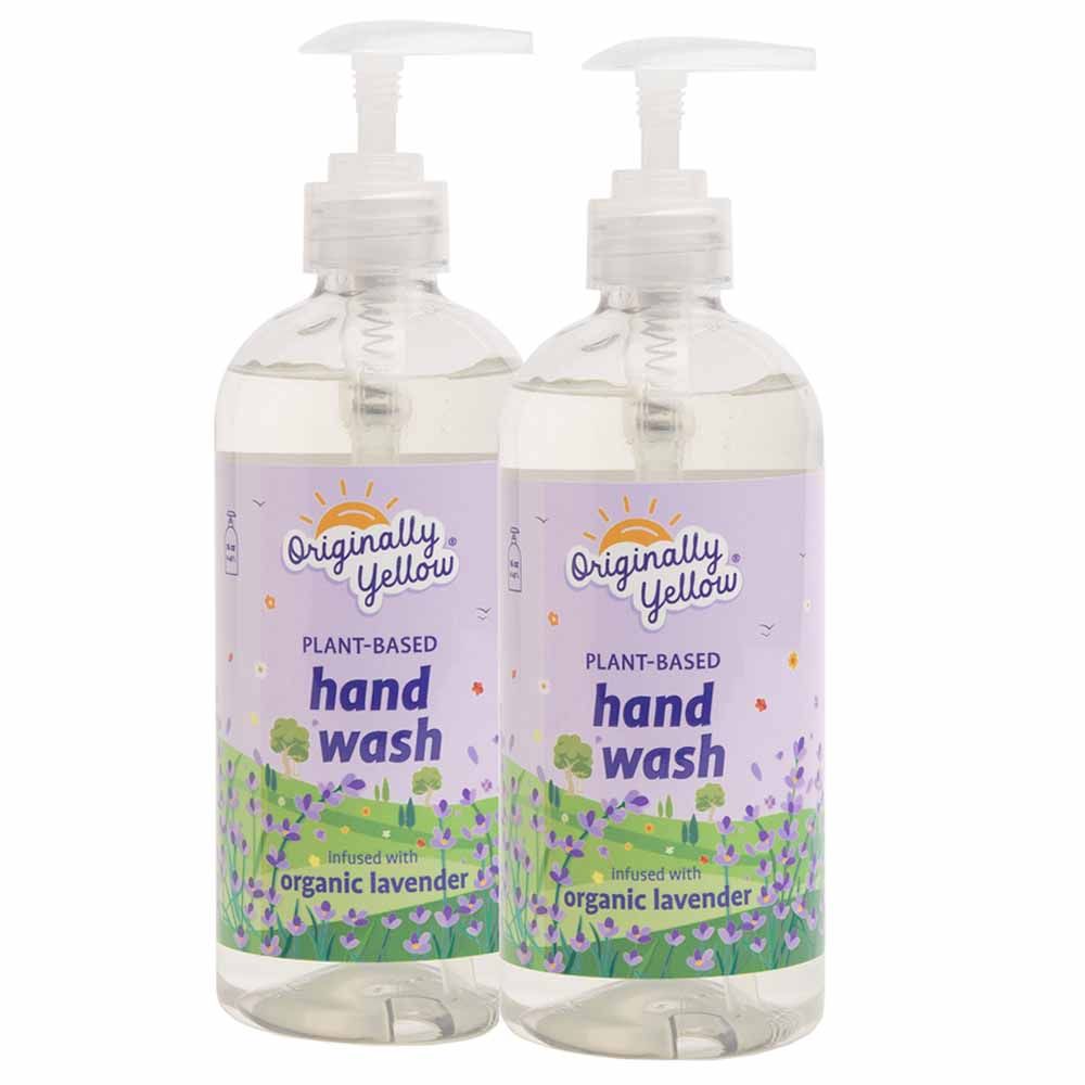 Originally Yellow - Organic Lavender Infused Hand Wash - 470 ml - Pack of 2