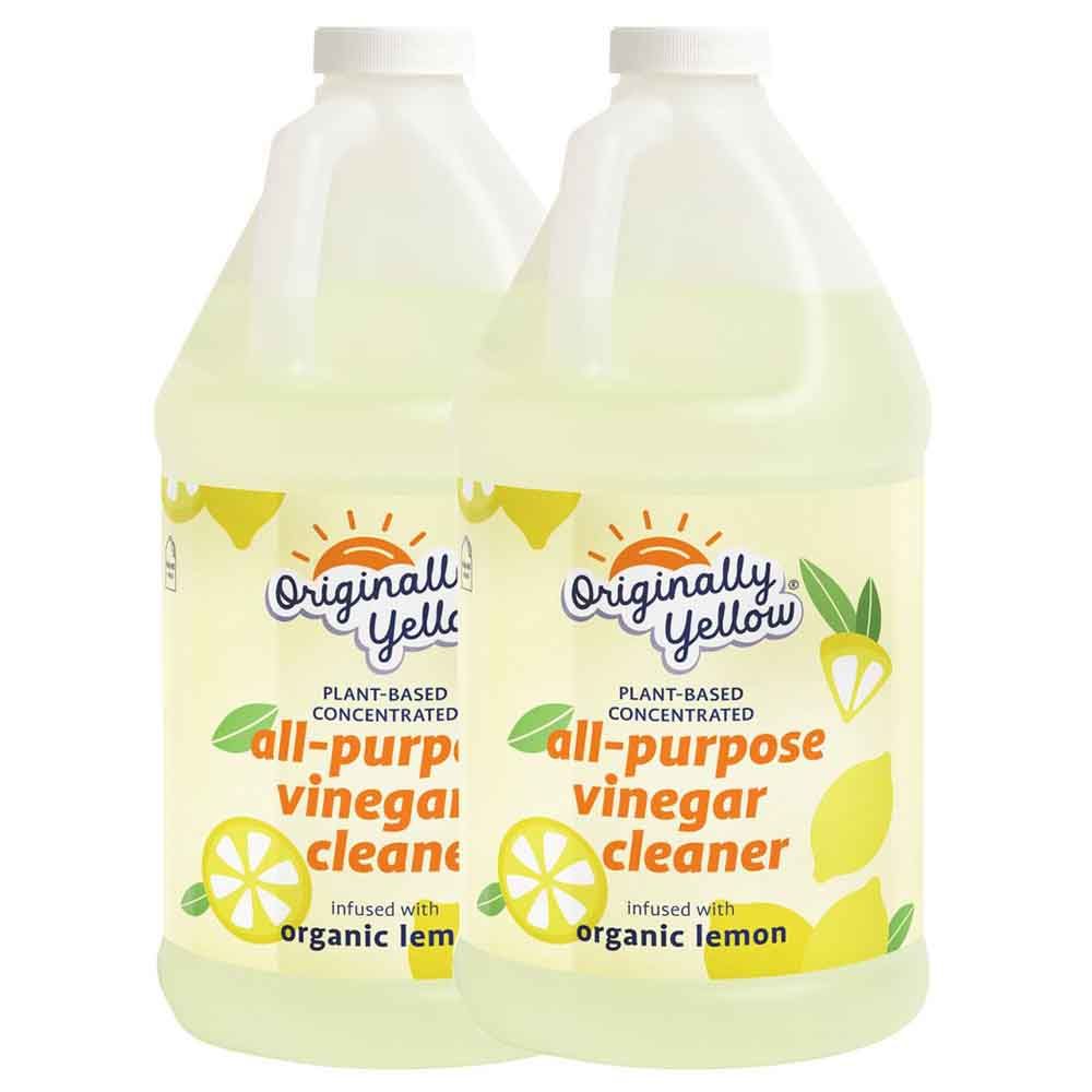 Originally Yellow - All-Purpose Vinegar Cleaner - Lemon - 1.89 L - Pack of 2