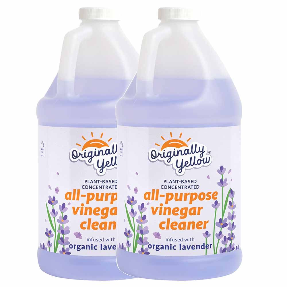 Originally Yellow - All-Purpose Vinegar Cleaner - Lavender - 1.89 L - Pack of 2