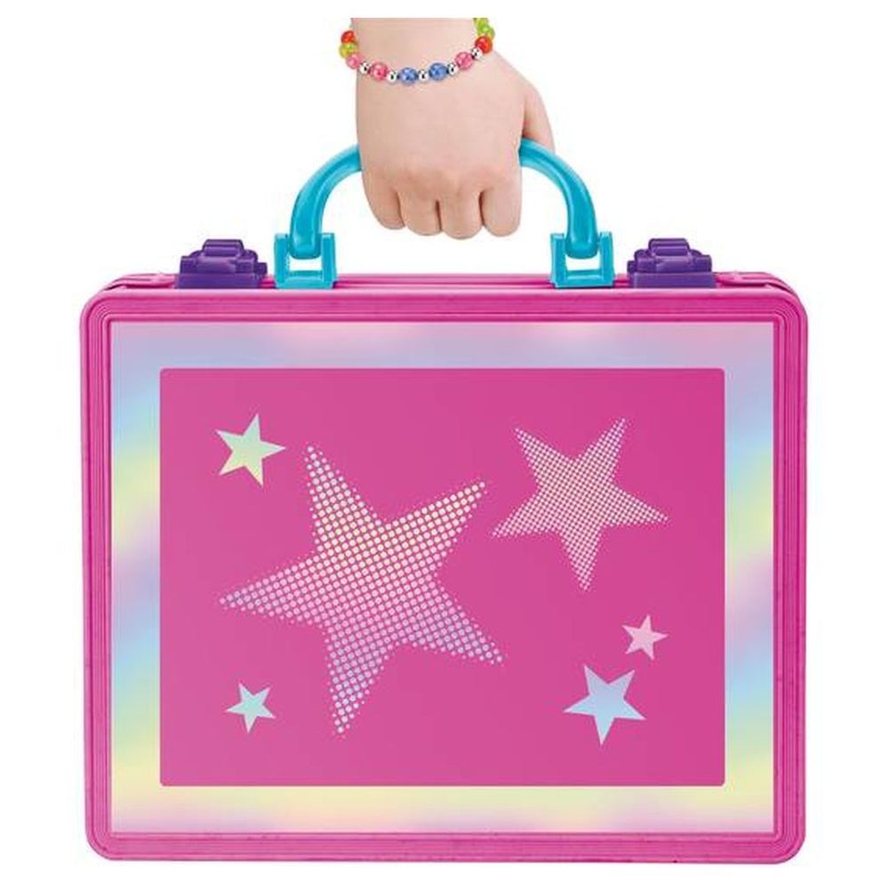 Shimmer 'N Sparkle - Light-Up Beauty Case - Pink