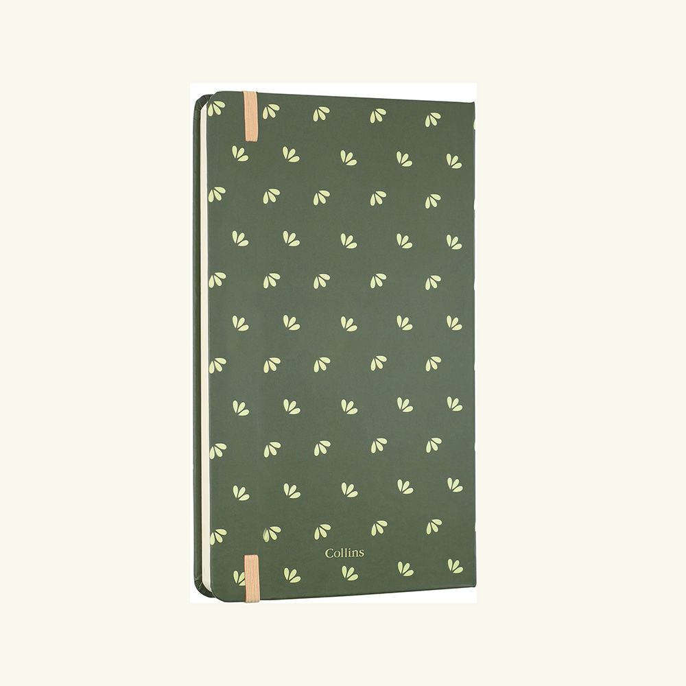 Collins - Daisy A5 Slim Ruled Notebook - Green