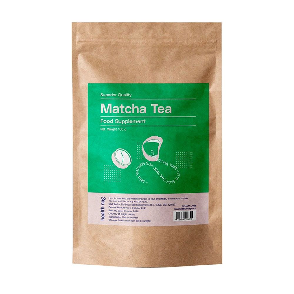 Health Nag - Ceremonial Grade Matcha Tea - 100 gm