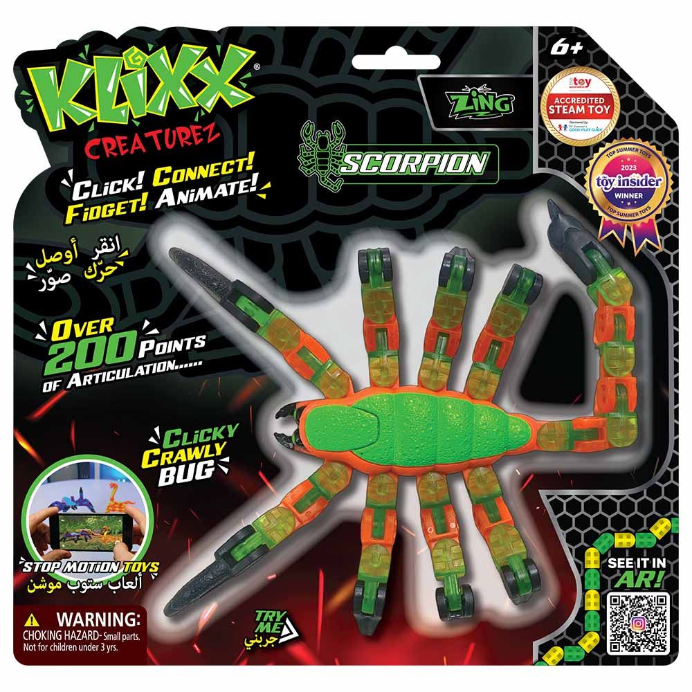 Klixx - Creaturez Fidget Toy - Scorpion