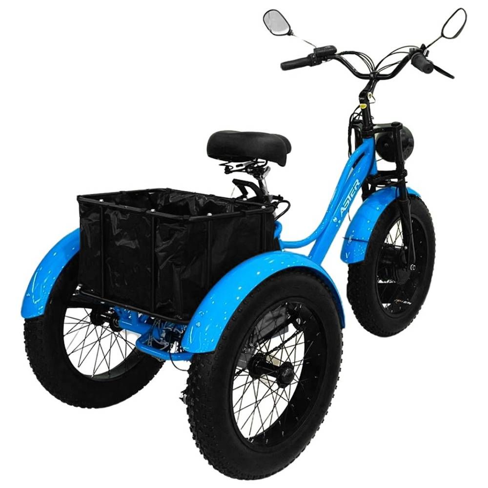 Megawheels - Your Perfect Grocery Companion Urban Cargo Trike W/ Basket - 20 Inch