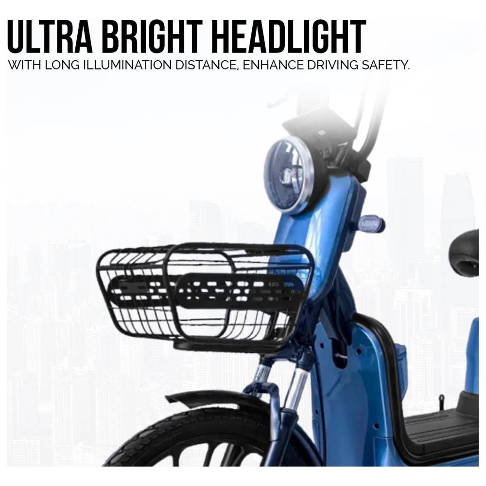 Megawheels - VoltHauler Heavy-Duty E-Bike - Blue