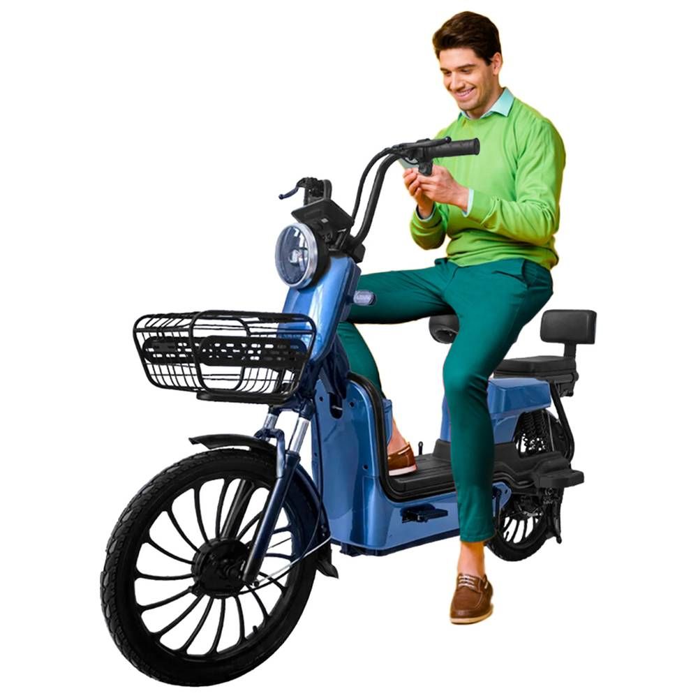 Megawheels - VoltHauler Heavy-Duty E-Bike - Blue