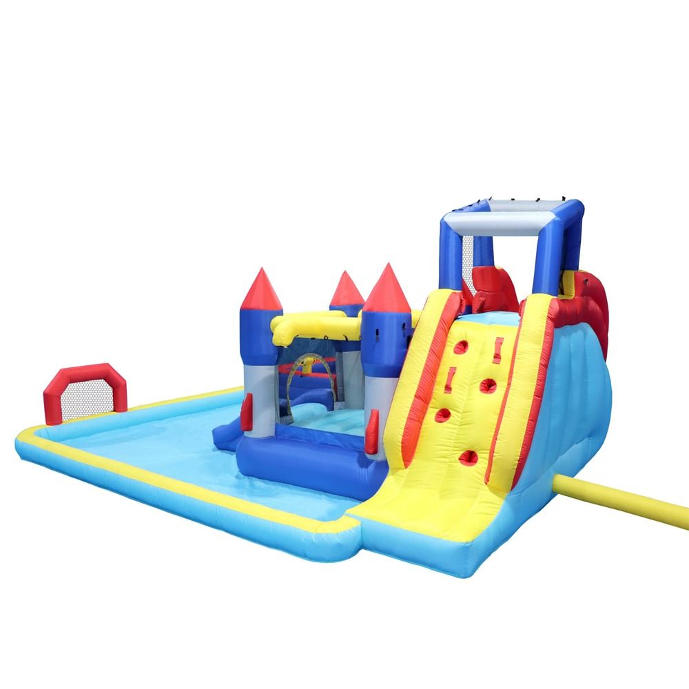 Megastar - 10-In-1 Inflatable H20 Water Fight Bounce House Water Park