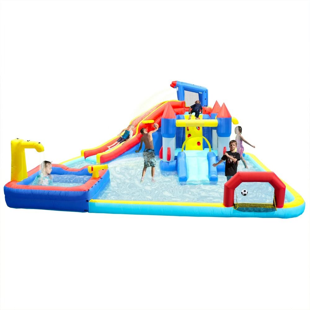 Megastar - 10-In-1 Inflatable H20 Water Fight Bounce House Water Park